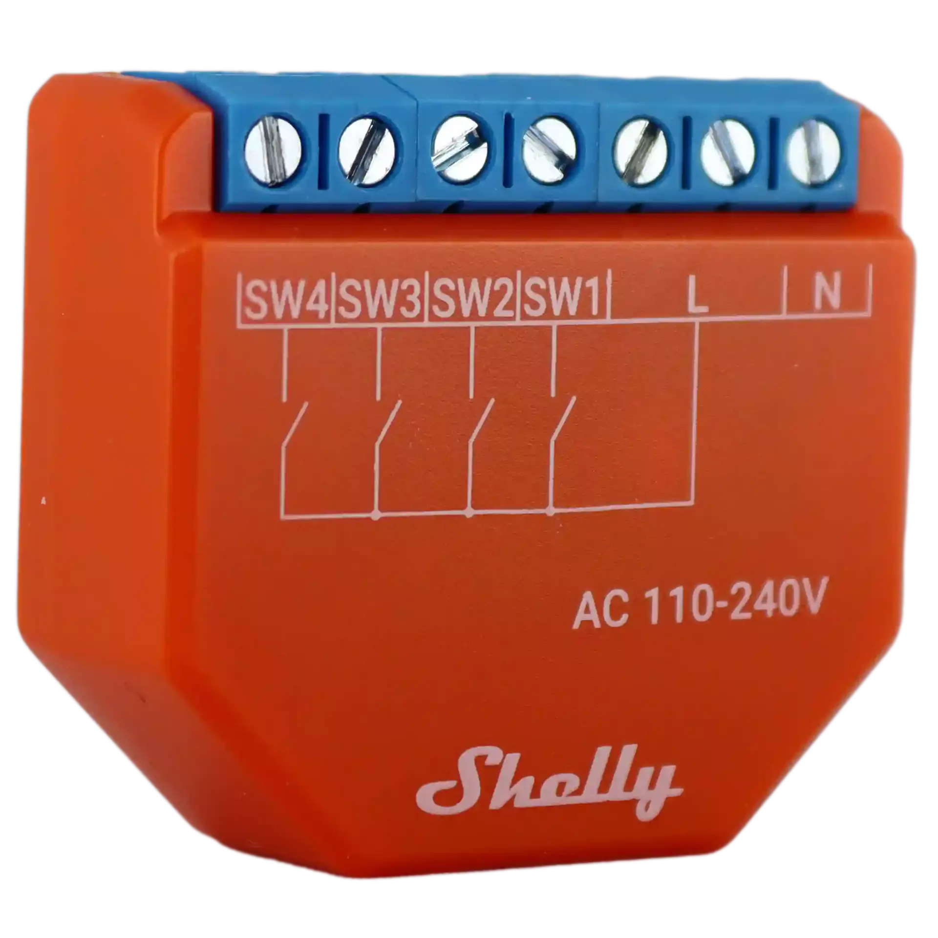 Shelly Plus i4 Frente