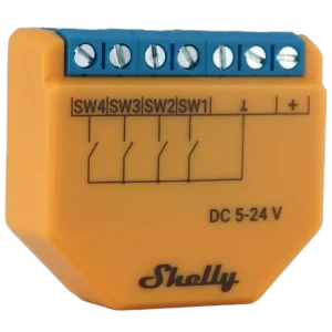 Shelly Plus i4DC Frente