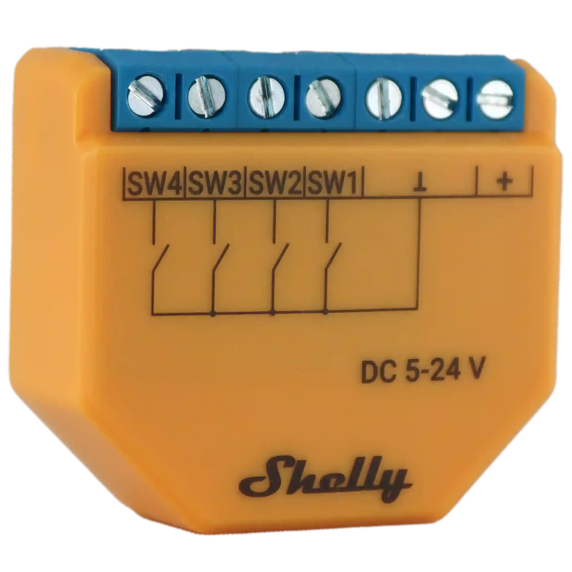 Shelly Plus i4DC Frente