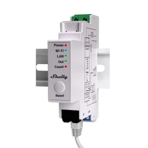 Shelly Pro EM-50 Medidor de Energia calha DIN + 2 Núcleos 50A