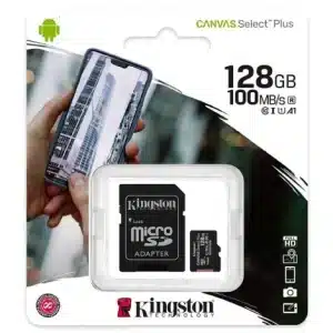 Cartão micro-SD 128GB Kingston