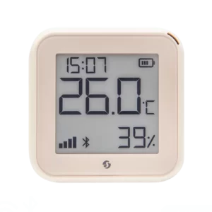 Shelly H&T Gen3 Sensor de Temperatura e Humidade Ecrã E-Ink - Marfim
