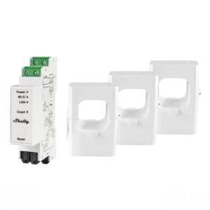 Medidor de Energia Shelly Pro 3EM-400 c/ 3 Canais 400A