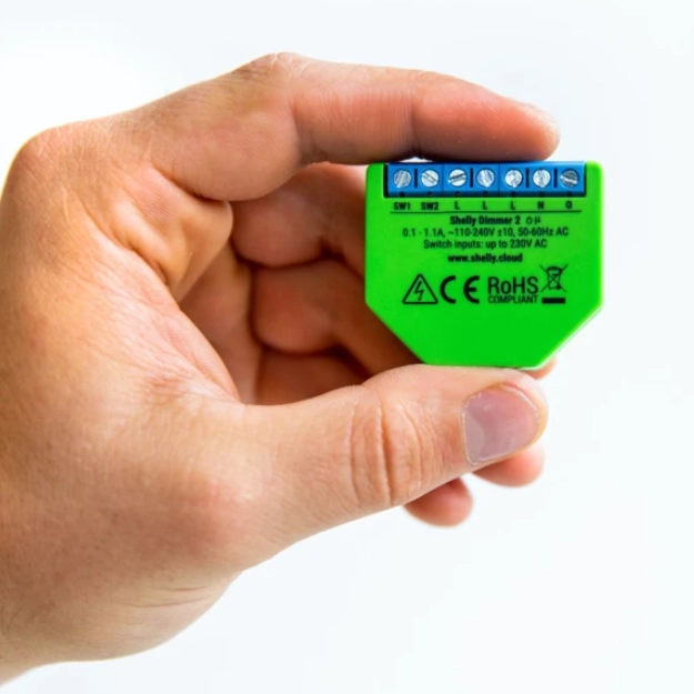 Shelly Dimmer 2 Módulo Controlador Iluminação Dimmer - Image 3