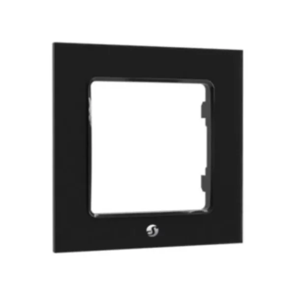 Shelly Wall Frame 1 Espelho para interruptores Shelly Wall Switch - Preto