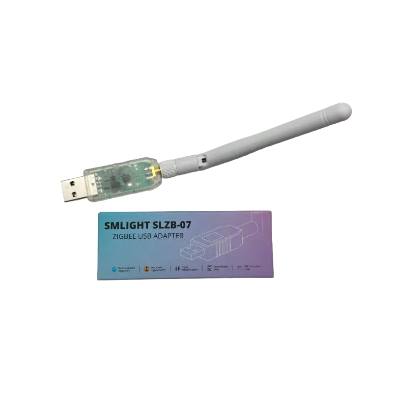 SMLIGHT SLZB-07 - Adaptador USB Coordenador Zigbee 3.0 Wi-Fi Matter EFR32MG21