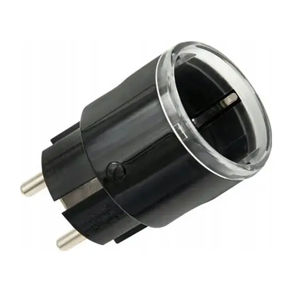 Shelly Plug S Gen3 - Tomada Inteligente Wi-Fi 230VAC (12A) c/ Medidor de Consumo e Matter - Preto