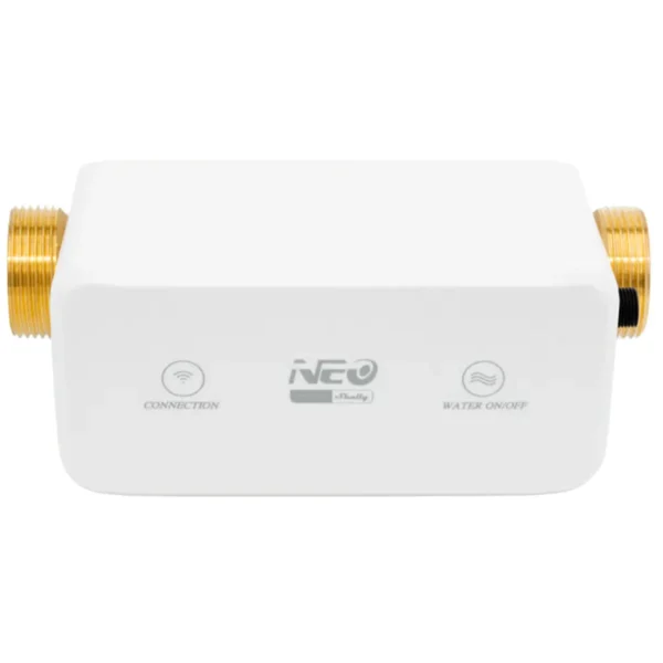 Neo NAS-WV02W (Powered by Shelly) - Válvula de Água Inteligente Motorizada c/ Medição de Caudal, Pressão e Temperatura