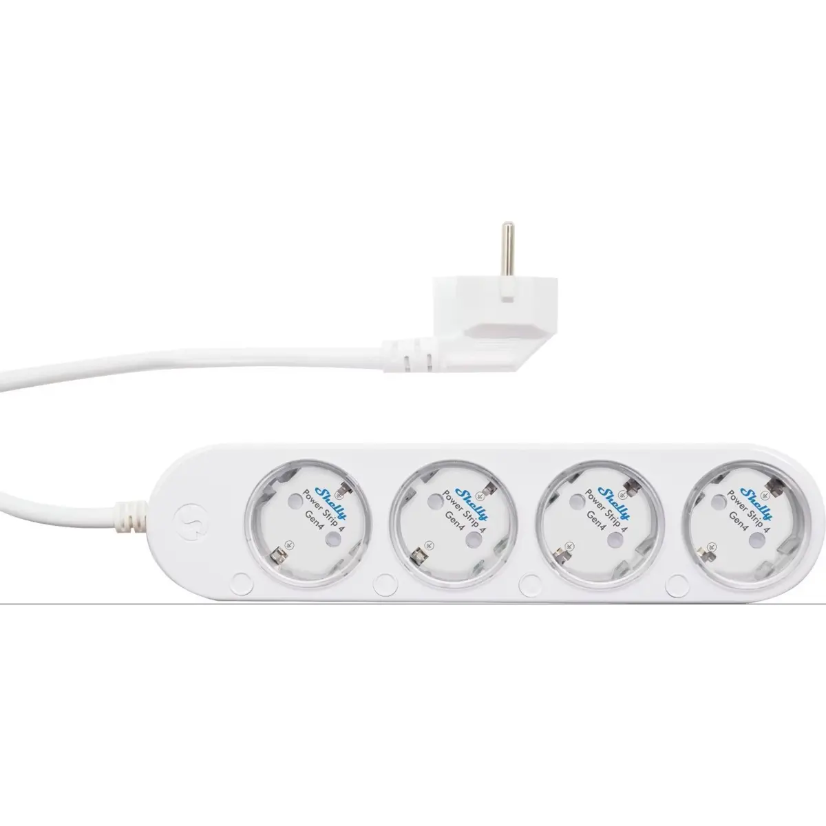 Shelly Power Strip 4 Gen4 - Bloco de 4 tomadas inteligentes (WiFi BT Zigbee Matter) c/ botões e cabo de 1.5m - Image 4