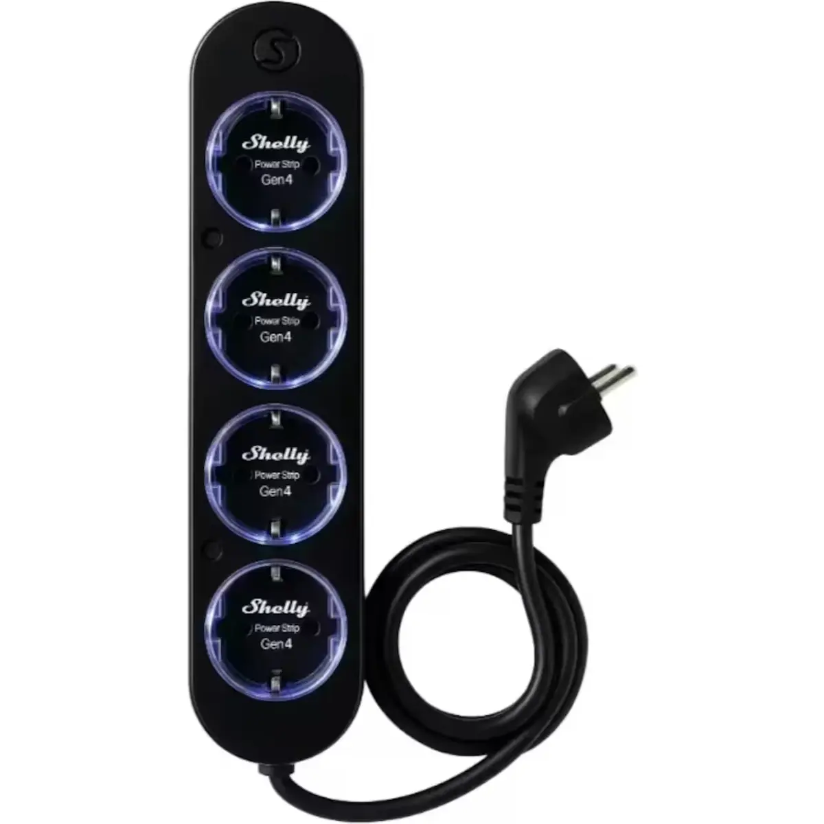 Shelly Power Strip 4 Gen4 - Bloco de 4 tomadas inteligentes (WiFi BT Zigbee Matter) c/ botões e cabo de 1.5m - Image 9